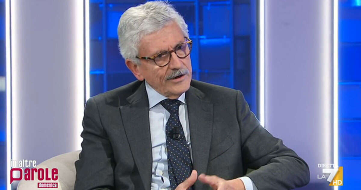 D’Alema a La7: “Crisi sinistra? Se chiedi voti per i diritti umani ma sui massacri di Gaza chiudi gli occhi, l’elettore non ti vota più”