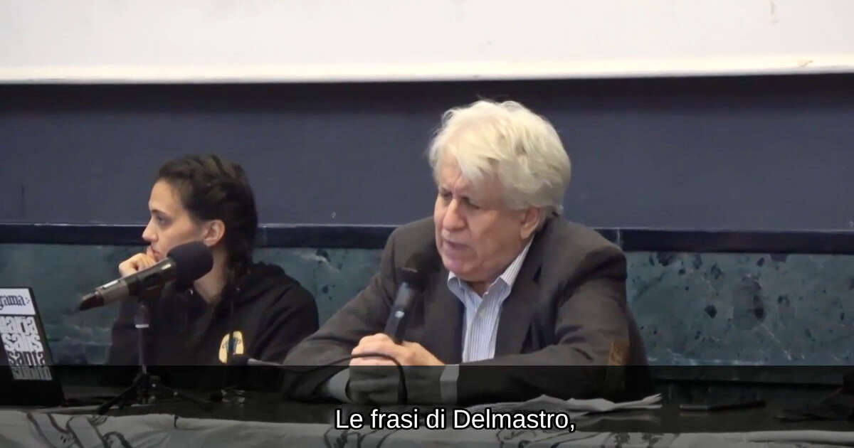 Manconi: “Delmastro? Le sue parole meritano un’analisi clinica, esiste la parafilia del disturbo del sadismo…”