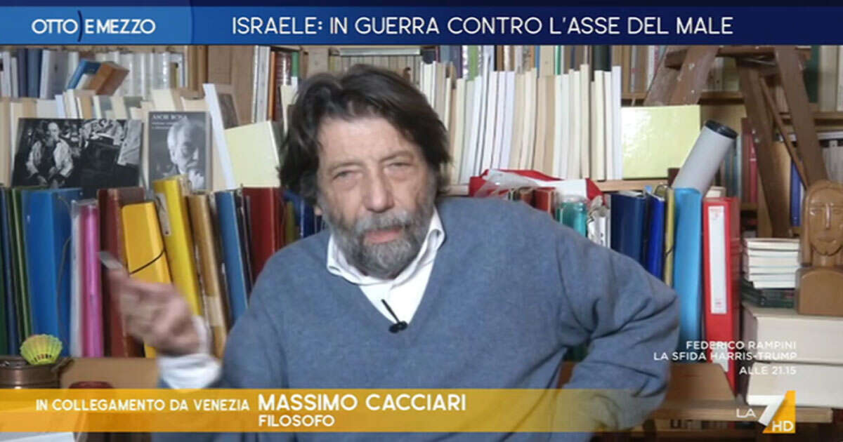 Caos treni, Cacciari a La7: “Se Salvini tacesse su tutto sarebbe meglio”. E sulla guerra in Medio Oriente: “Solo gli Usa possono fermare Israele”