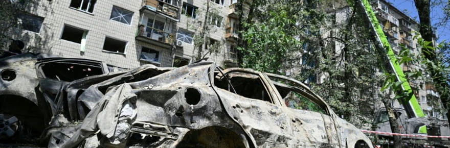 Ukraine: attaque massive de drones sur Kiev