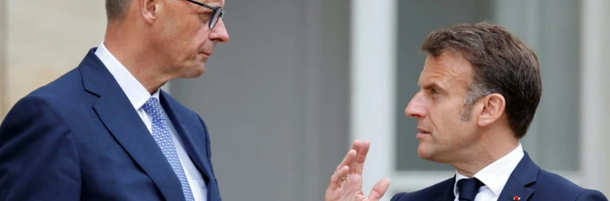 Dîner entre Macron et Merz à Berlin, les droits de douane de Trump au menu