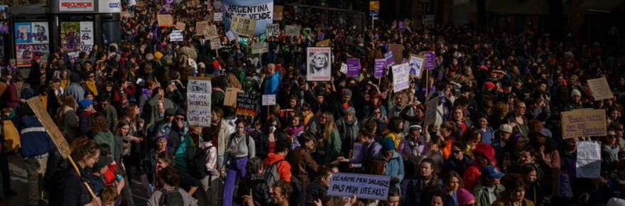 8-mars: jour de manifestations pour plus d'égalité femmes-hommes