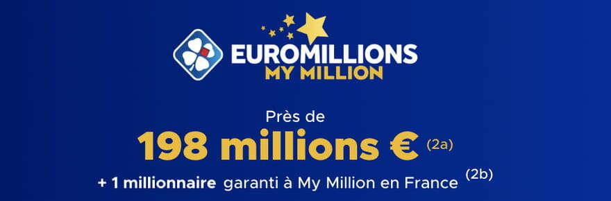 Résultat Euromillions (FDJ) : le tirage de ce venredi 21 mars 2025, 198 millions d'euros en jeu