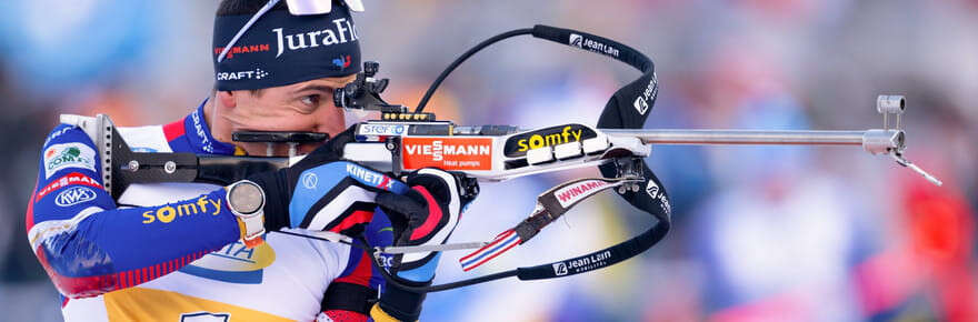 Biathlon. Relais mixte : Simon Fourcade écarte deux tauliers