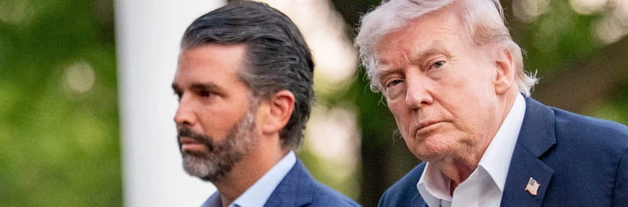 Donald Trump Jr. maltraité par son père ? Une vidéo embarrassante et une relation complexe