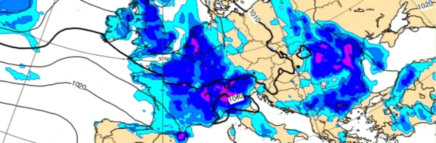 Météo. La pluie revient en force, plusieurs jours de précipitations mais en discontinu