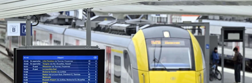 Pour que les trains arrivent à l'heure, une astuce très osée a été trouvée en Belgique