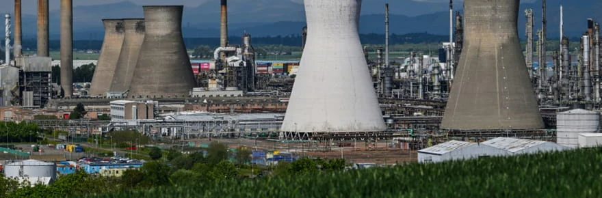 La fermeture d'une raffinerie écossaise, emblématique du défi de la transition énergétique
