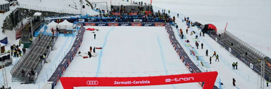 Ski alpin: la dernière descente annulée, zéro pointé pour Zermatt-Cervinia