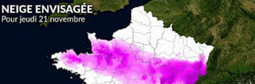 Météo : la neige s'accumule cette semaine en France, les détails par région