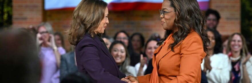 Kamala Harris invitée vedette d'Oprah Winfrey