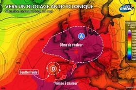 Ça va être long ! Voici combien de temps le dôme de chaleur restera sur la France