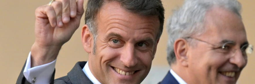 Macron à Rome pour sa première rencontre avec Léon XIV