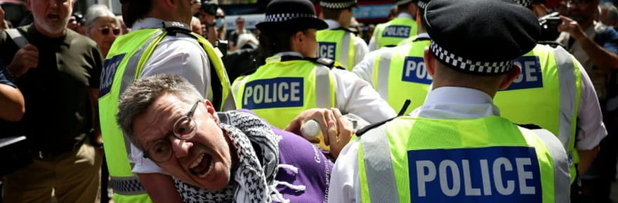 Royaume-Uni: 200 arrestations lors d'une manifestation en soutien au groupe interdit Palestine Action