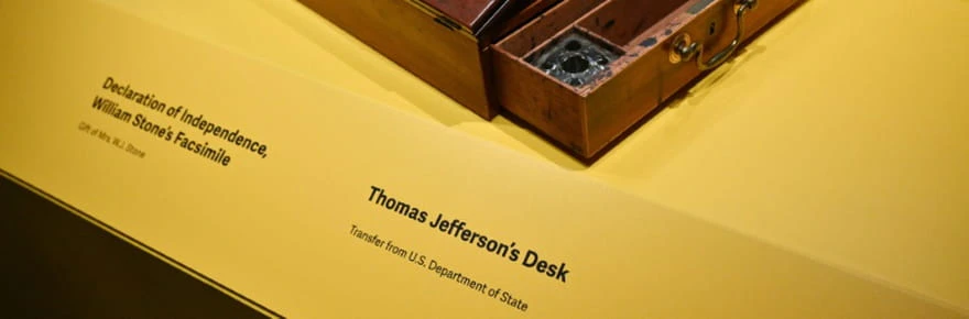 A Washington, une exposition retrace 250 ans d'histoire américaine en 30 objets