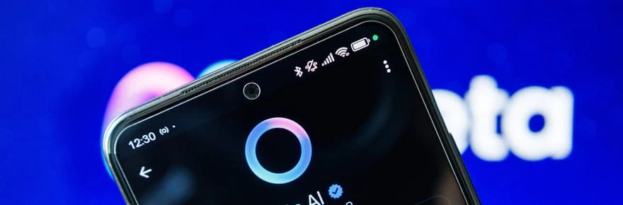 Pourquoi est-il conseillé de désactiver le rond bleu Meta AI dans WhatsApp et comment procéder