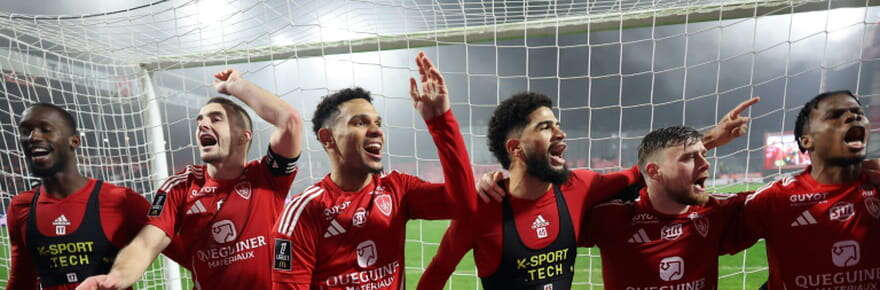 L1: Lyon privé de podium par Brest qui peut souffler