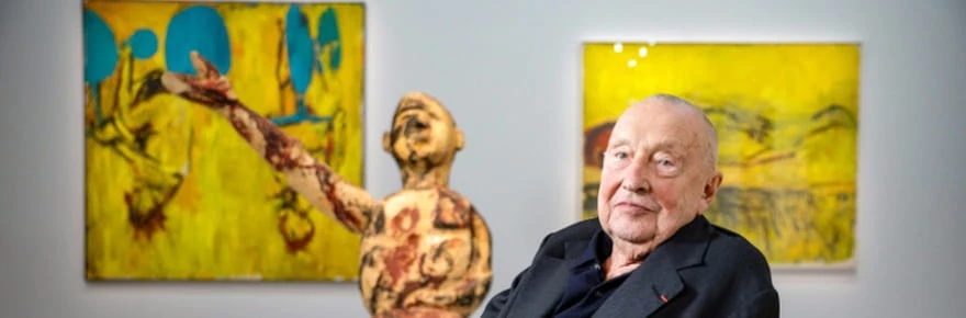 Décès du peintre allemand Georg Baselitz, connu pour ses tableaux à l'envers