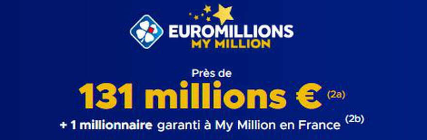 Résultat Euromillions (FDJ) : le tirage de ce mardi 3 septembre 2024, 131 millions d'euros en jeu