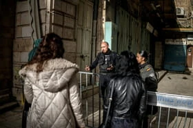 A Jérusalem, la célébration de Pâques perturbée par la guerre