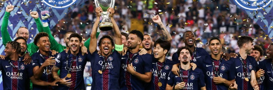 Foot: le Paris SG s'offre la Supercoupe au bout du suspense