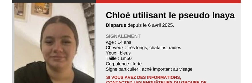 Disparition de Chloé à Colomiers : les parents poussent un cri d'alerte après trois mois sans nouvelle