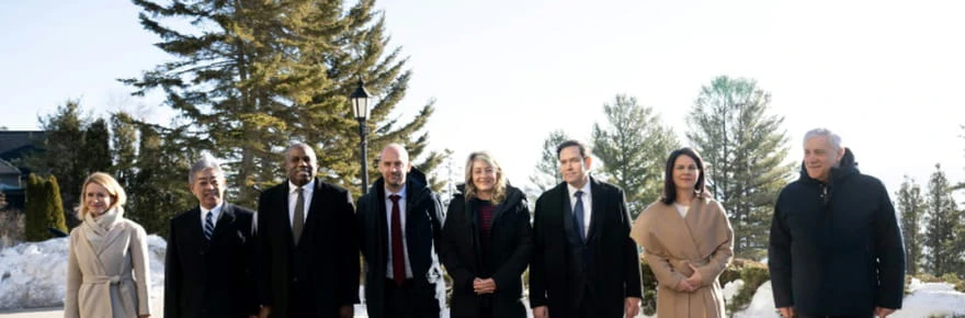 L'Ukraine et les droits de douane dominent le G7