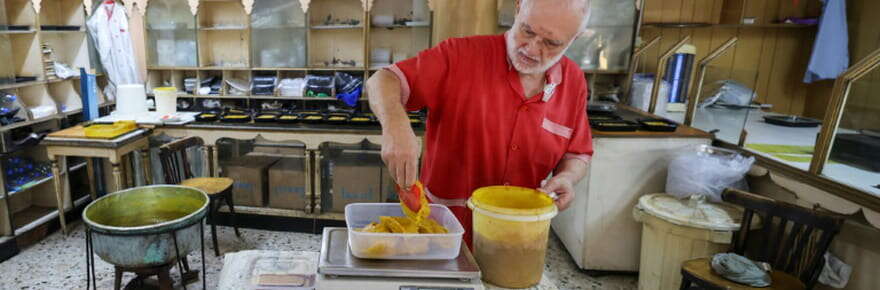 Au Liban, une famille perpétue la tradition d'un dessert beyrouthin oublié