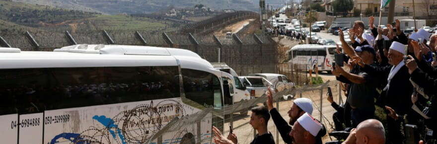 Première visite de druzes syriens en Israël depuis cinquante ans