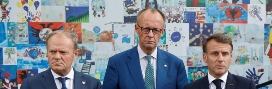 Macron, Merz et Tusk en Moldavie pour afficher leur soutien face à Moscou