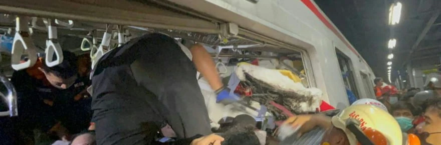Indonésie: 14 morts dans une collision ferroviaire près de Jakarta