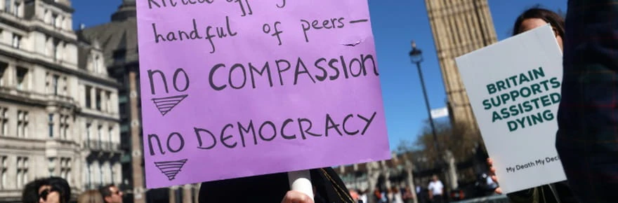Echec de la loi sur l'aide à mourir au Parlement britannique