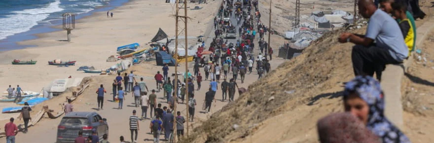 Après deux ans de guerre, les Gazaouis sur les routes pour retrouver leurs maisons