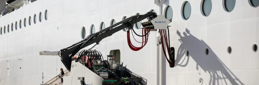 Le branchement électrique des bateaux de croisière s'accélère à Marseille