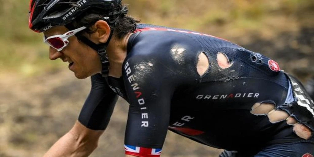 Geraint Thomas abandona el Giro por una fractura de pelvis 