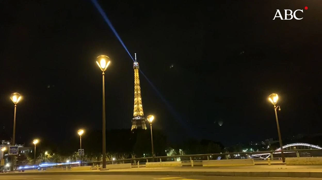 París, una ciudad helada tras el toque de queda