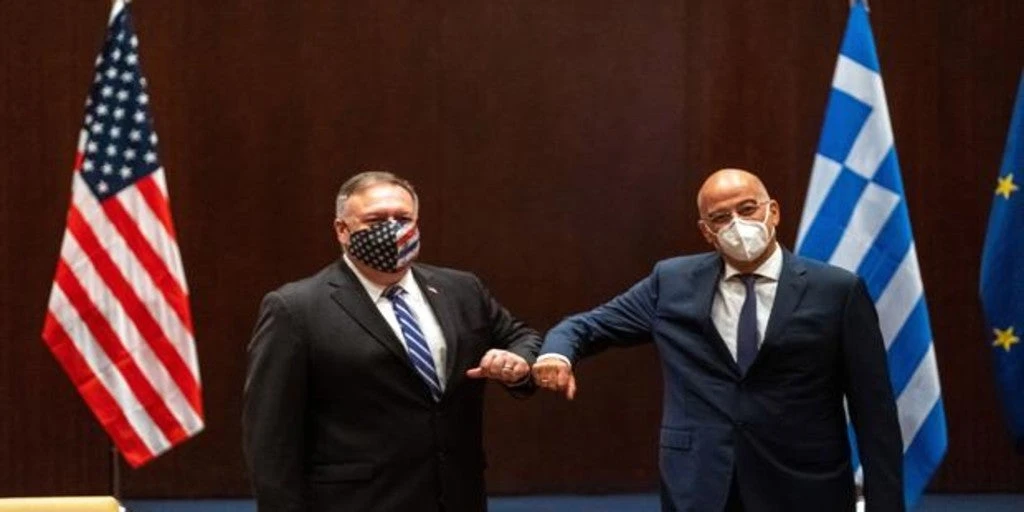 Pompeo reafirma el apoyo de EE.UU. a Grecia en el Mediterráneo oriental