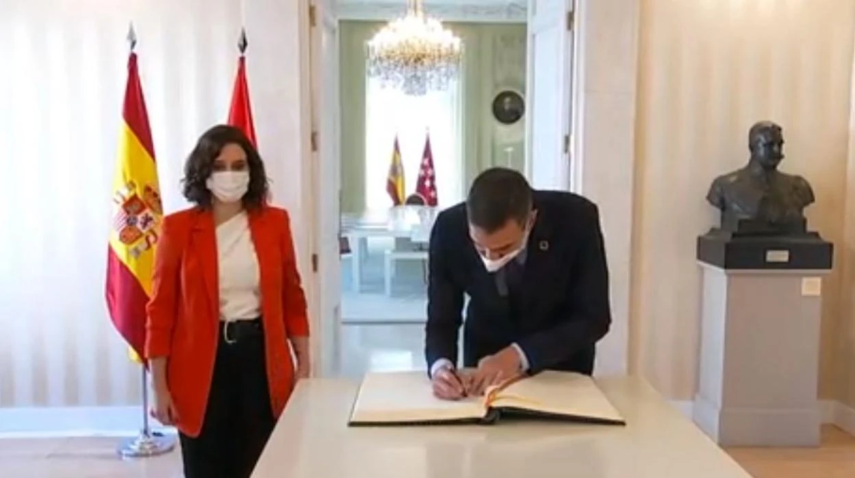 Sánchez y Ayuso se reúnen en Madrid, siga en vídeo la rueda de prensa posterior al encuentro
