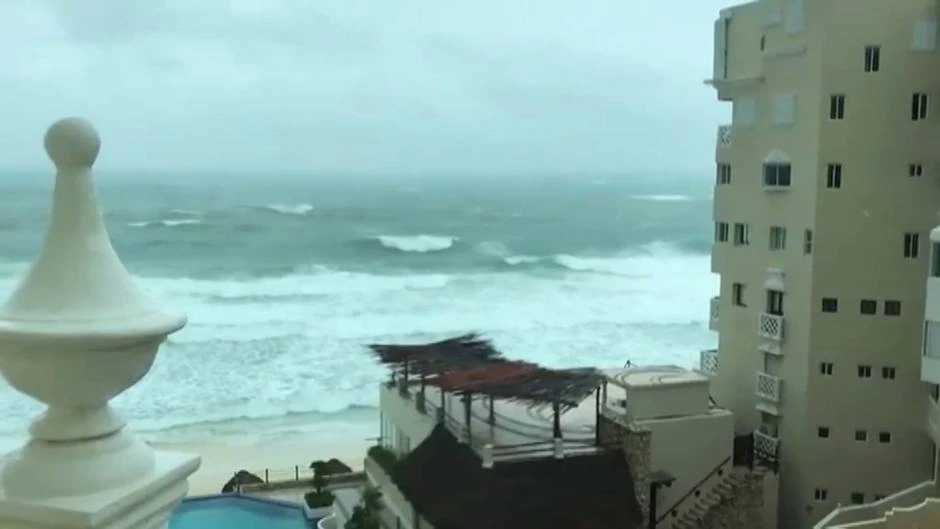 La tormenta tropical Gamma toca tierra en México con menos fuerza de la esperada