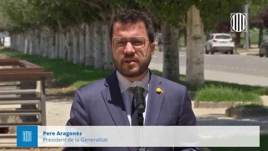 Pere Aragonès ve en los indultos una enmienda a la sentencia 