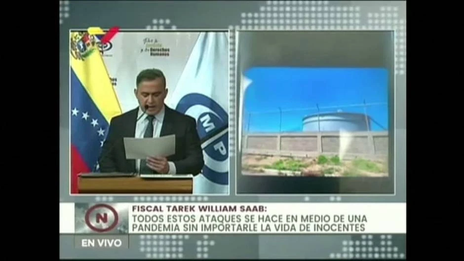 La fiscalía de Venezuela acusa al ciudadano estadounidense de 