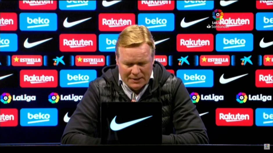 Koeman asegura que Messi sufría 