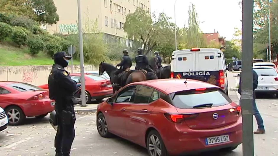 Impresionante operación policial contra los narcopisos en Madrid