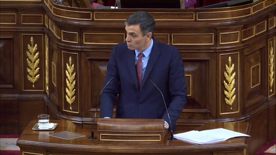 Sánchez presiona al PP y le pide a Casado que vote 'no' a la moción de censura de VOX