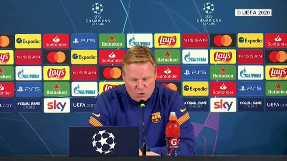 Koeman tras la victoria ante la Juve: 