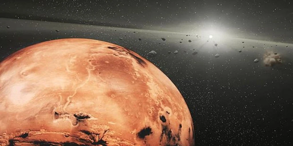 Marte podría estar arrastrando a un «gemelo perdido» de la Luna