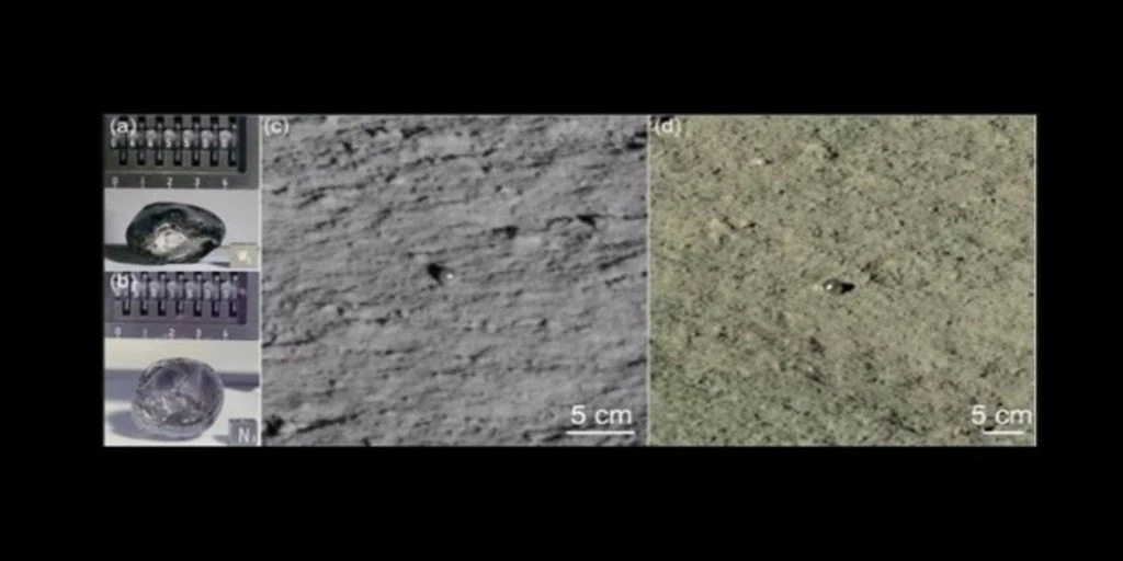 El rover chino encuentra unas extrañas esferas de vidrio en la cara oculta de la Luna