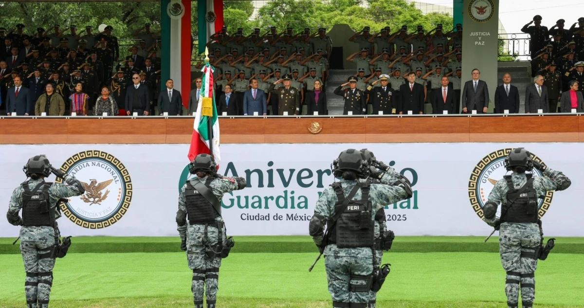 Sheinbaum destaca que Guardia Nacional contribuyó a caída del 25% en homicidio doloso