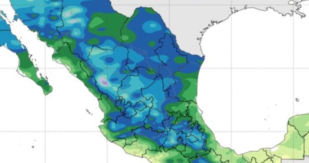 Frente Frío 24 recorrerá el norte y noroeste de México; habrá lluvias en el sureste