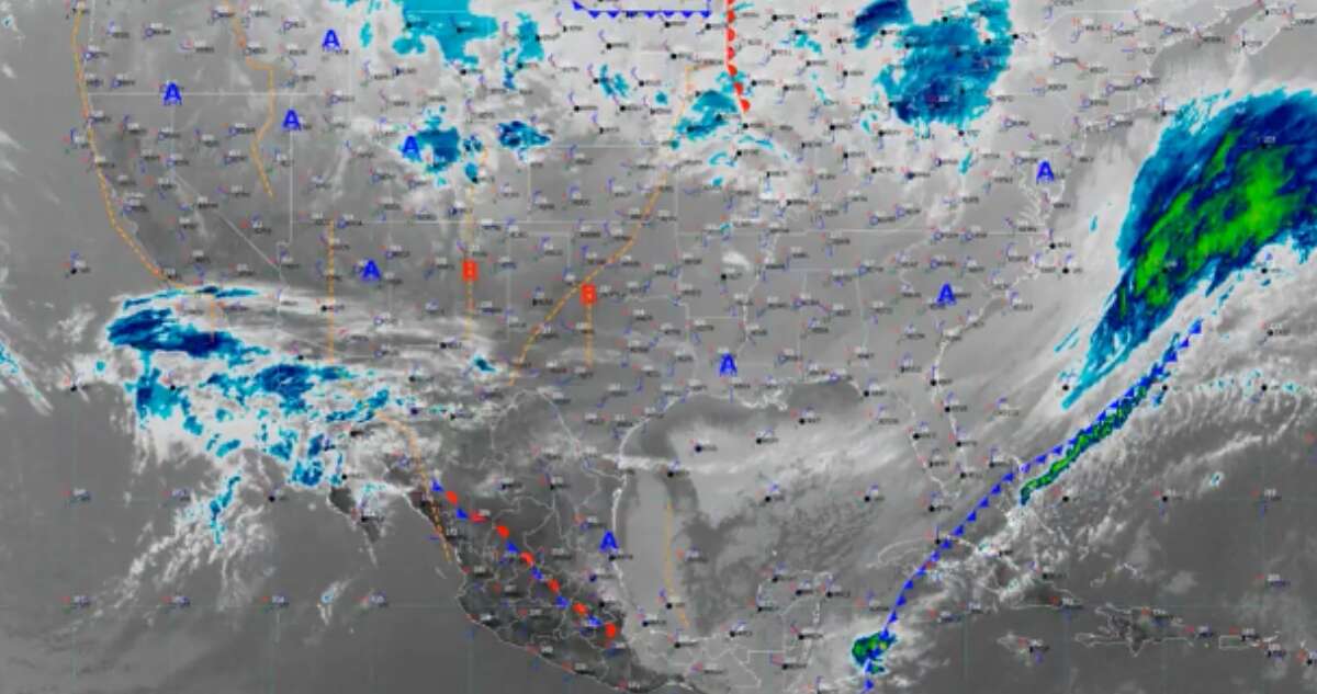 México enfrenta bajas temperaturas y vientos fuertes debido al frente frío número 24